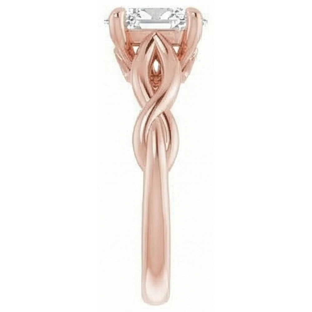 naturel oval diamant 2.15carats bague sur blanc
