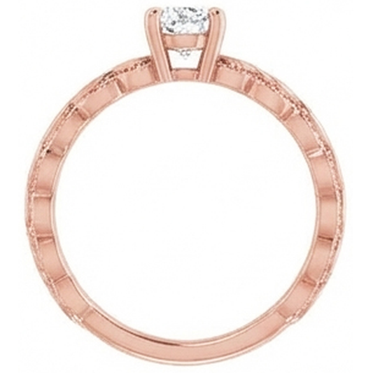 naturel pear diamant 1.50carats bague angle de côté
