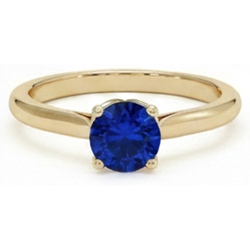 Bague Saphir Naturel 3 Carats