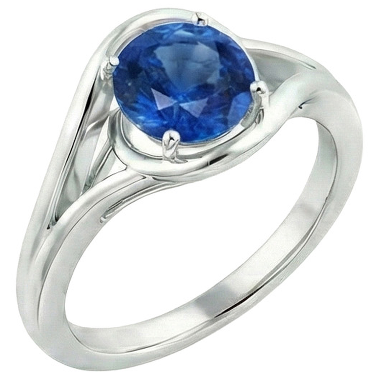 naturel round diamant 2carats bague détail rapproché