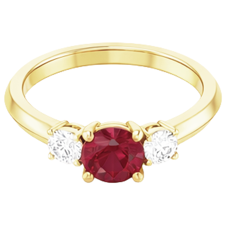 Bague Solitaire Rubis 1.25 Carats Or Jaune 14K
