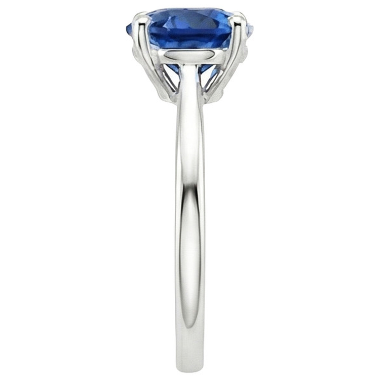Bague Solitaire Saphir 2.5 Carats
