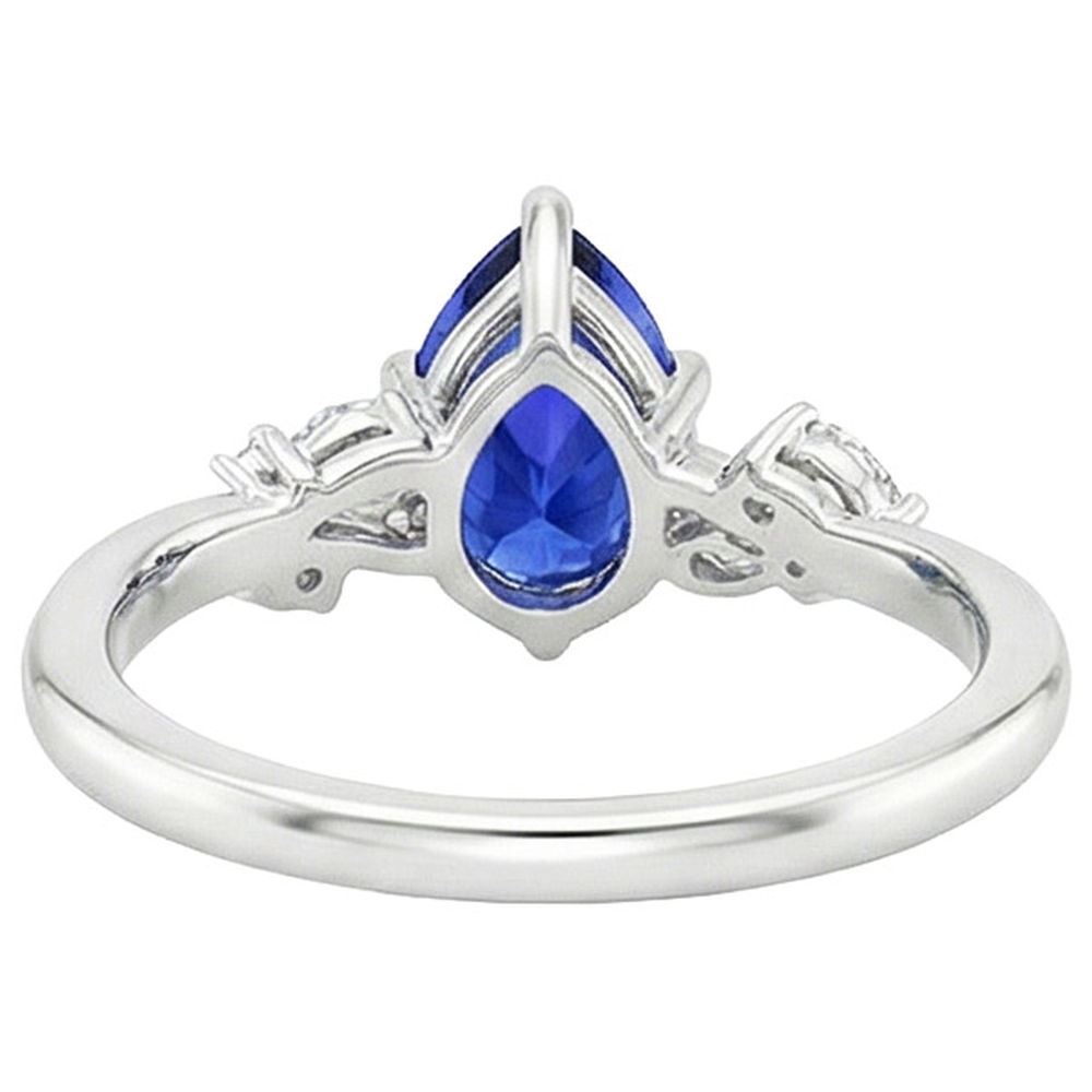 naturel marquise diamant 3.50carats bague détail rapproché