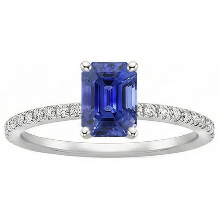 naturel diamant 5carats bague détail rapproché
