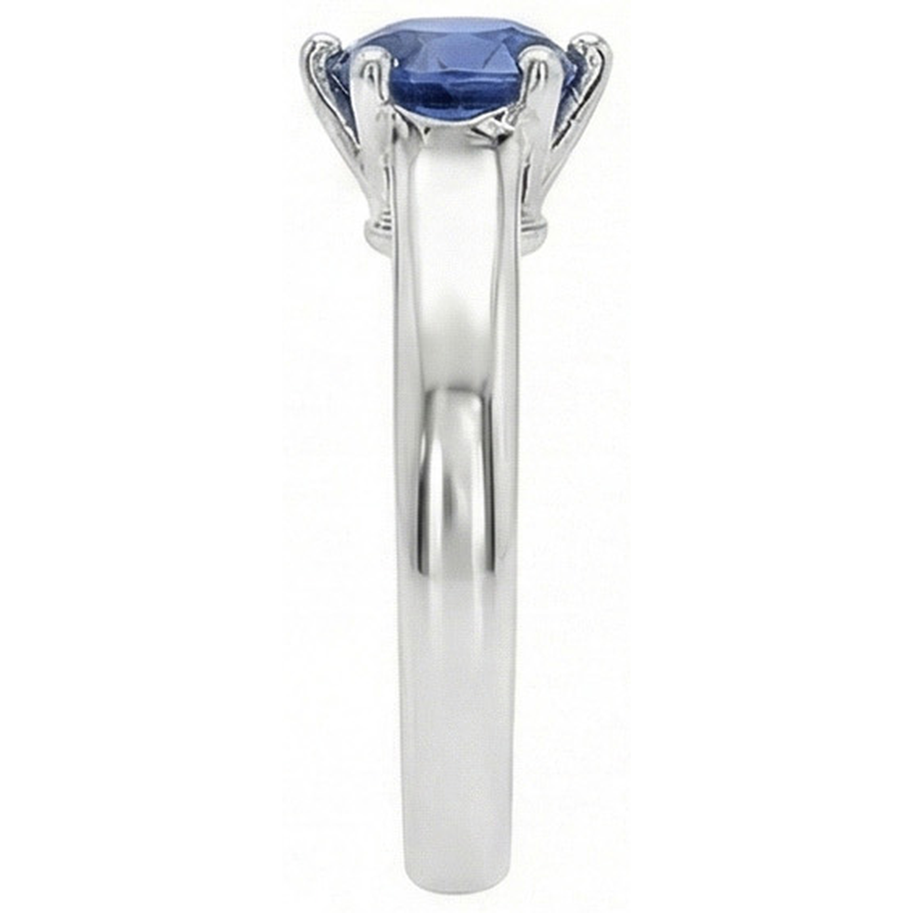 naturel round diamant 2carats bague vue de dessus