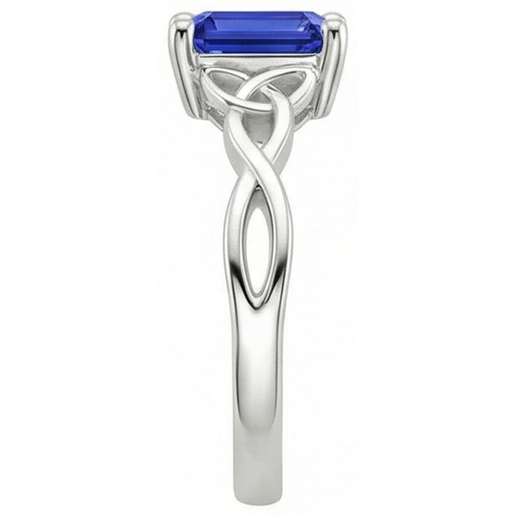 naturel diamant 3.50carats bague sur blanc