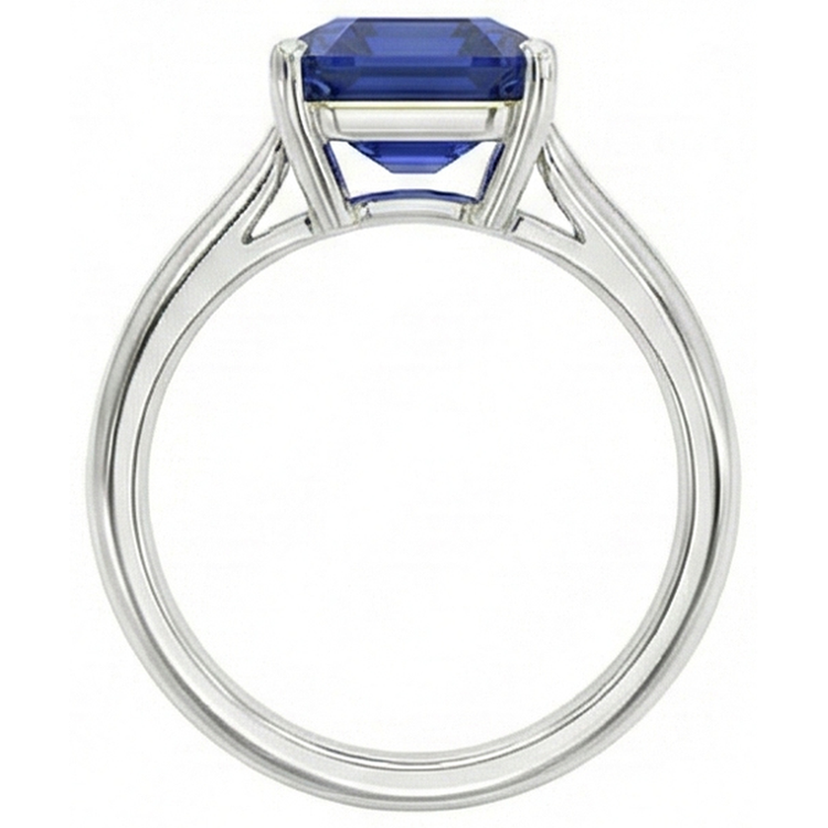 naturel diamant 1.50carats bague vue de profil