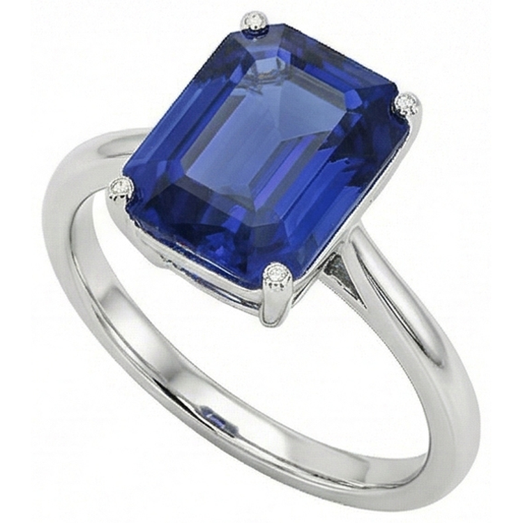 naturel diamant 1.50carats bague vue de face