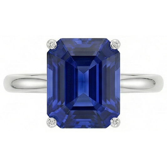naturel diamant 1.50carats bague angle de côté