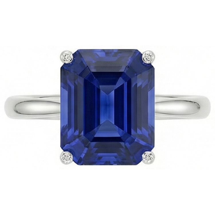 naturel diamant 1.50carats bague angle de côté