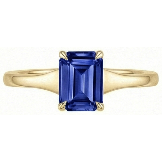 naturel diamant 3carats bague vue de profil