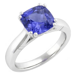 Bague Solitaire Saphir de Ceylan