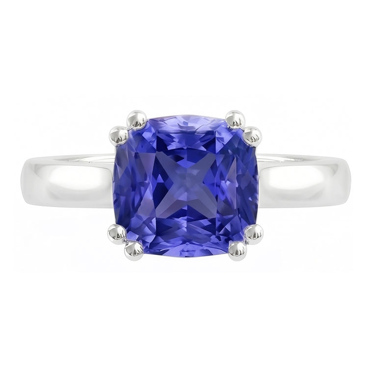 Bague Solitaire Saphir de Ceylan