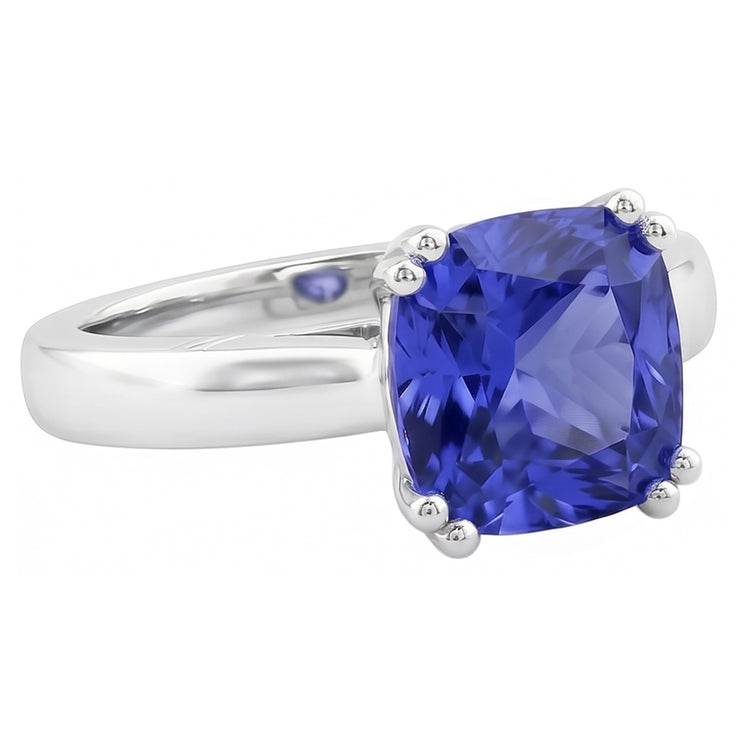 Bague Solitaire Saphir de Ceylan