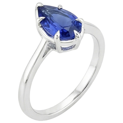 Bague Saphir Naturel 2.50 Carats