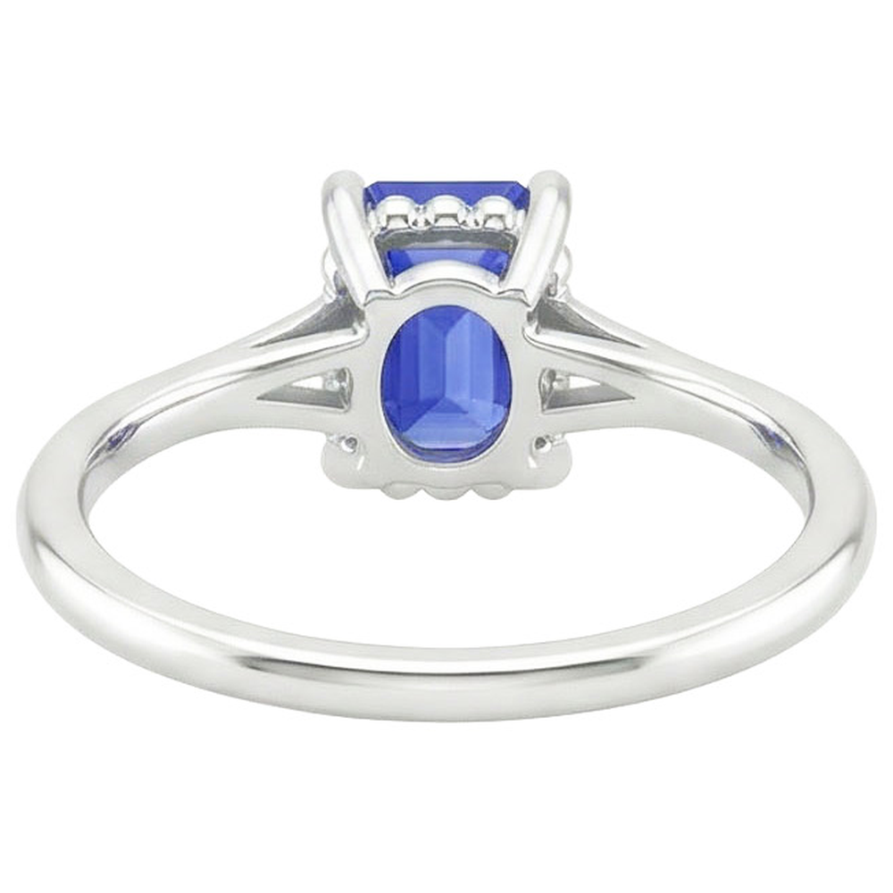 naturel diamant 2carats bague angle de côté