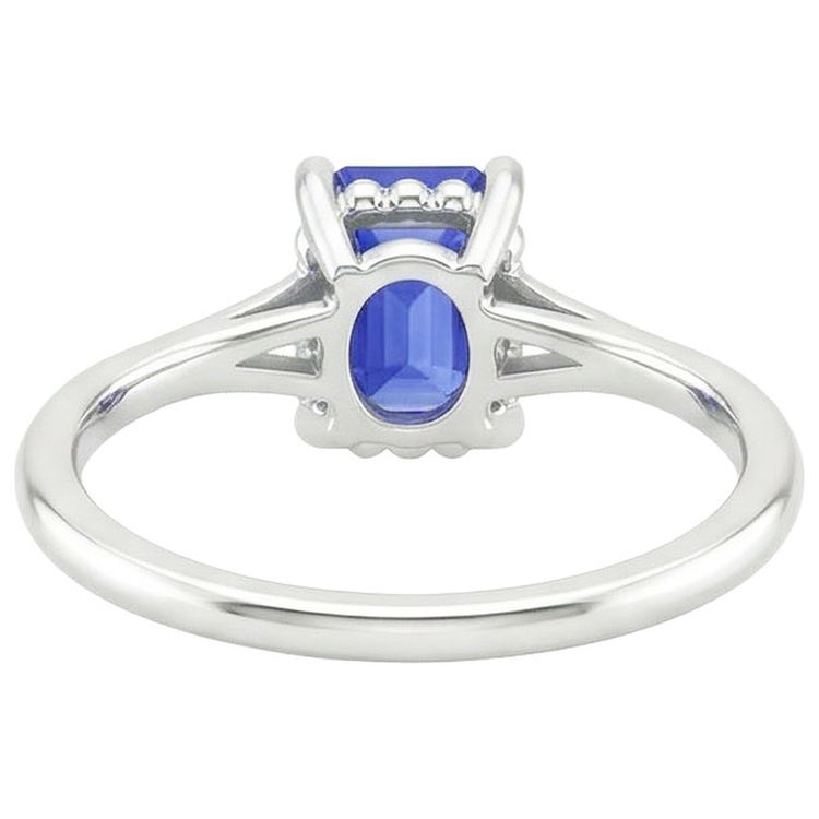 naturel diamant 2carats bague angle de côté