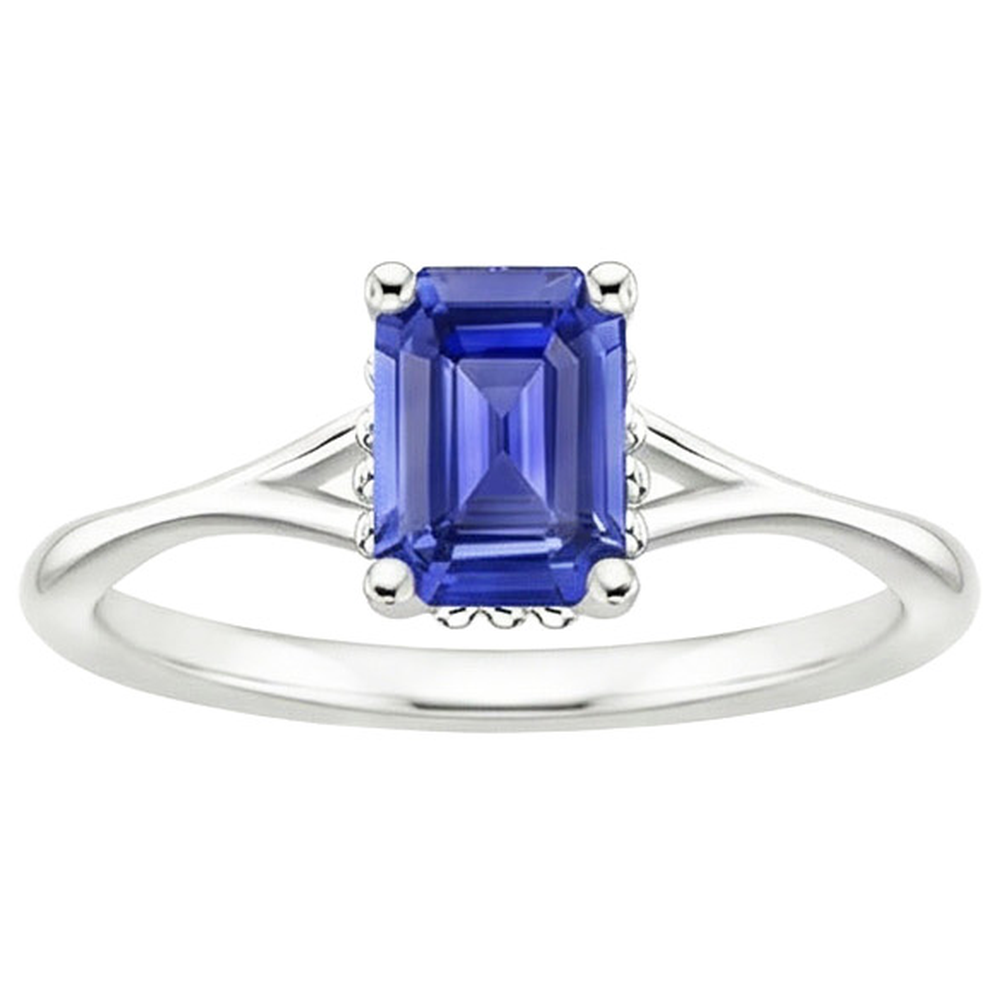 naturel diamant 2carats bague vue de dessus