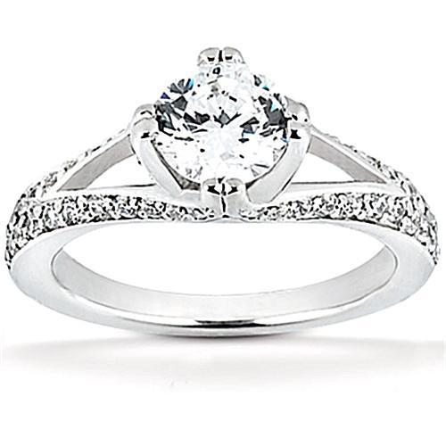 Bague Solitaire Véritable Diamant Femme Bijoux Avec Accents Or 1.75 Ct