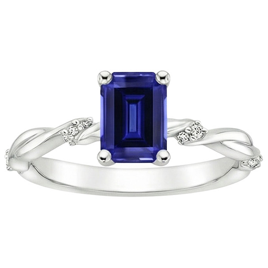 naturel diamant 3.50carats bague vue de dessus