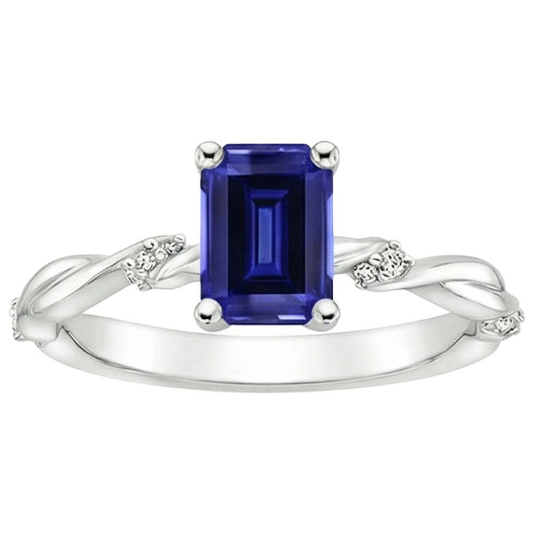 naturel diamant 3.50carats bague vue de dessus