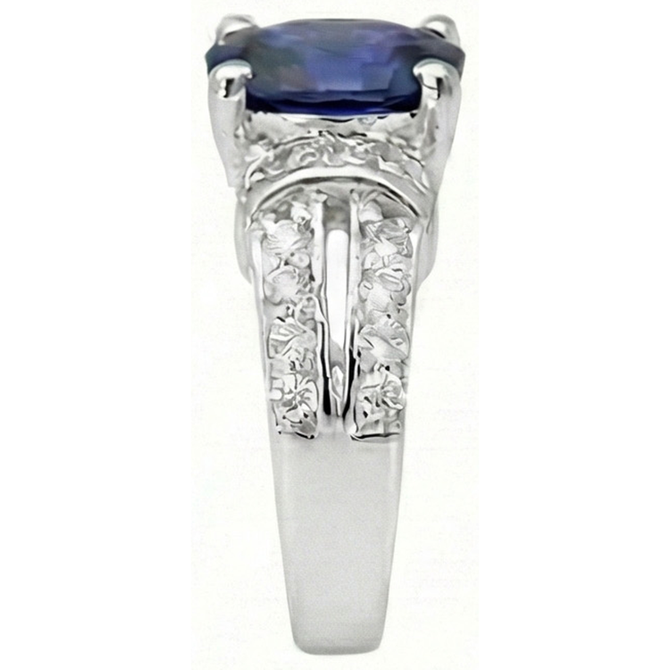 Bague Sri Lanka Gems Avec Diamants Naturels Extraits des Mines ( et non cultivés en laboratoire )