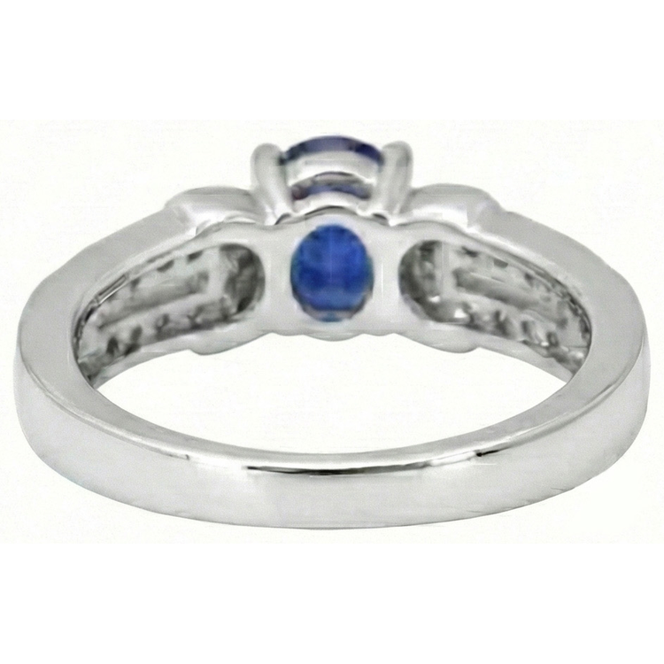 Bague Sri Lanka Gems Avec Diamants Naturels Extraits des Mines ( et non cultivés en laboratoire )