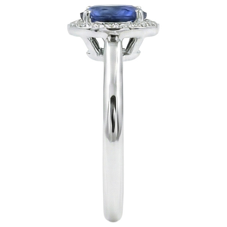naturel round diamant 2.90carats bague vue de dessus