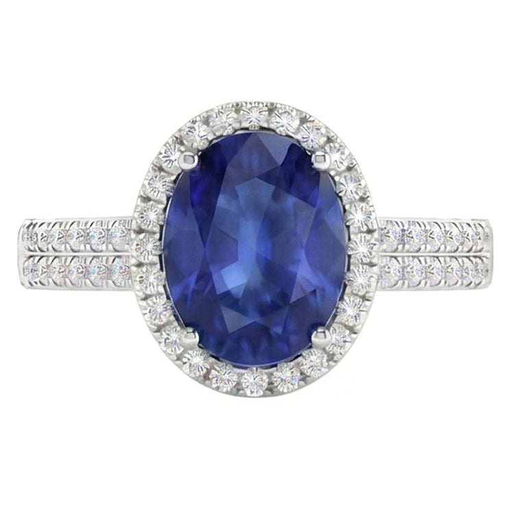 naturel round diamant 7.01carats bague angle de côté