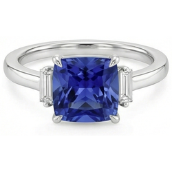 Bague Saphir Naturel 3.25 Carats