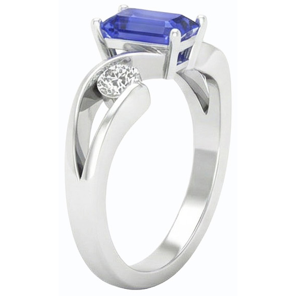 naturel diamant 1.75carats bague détail rapproché