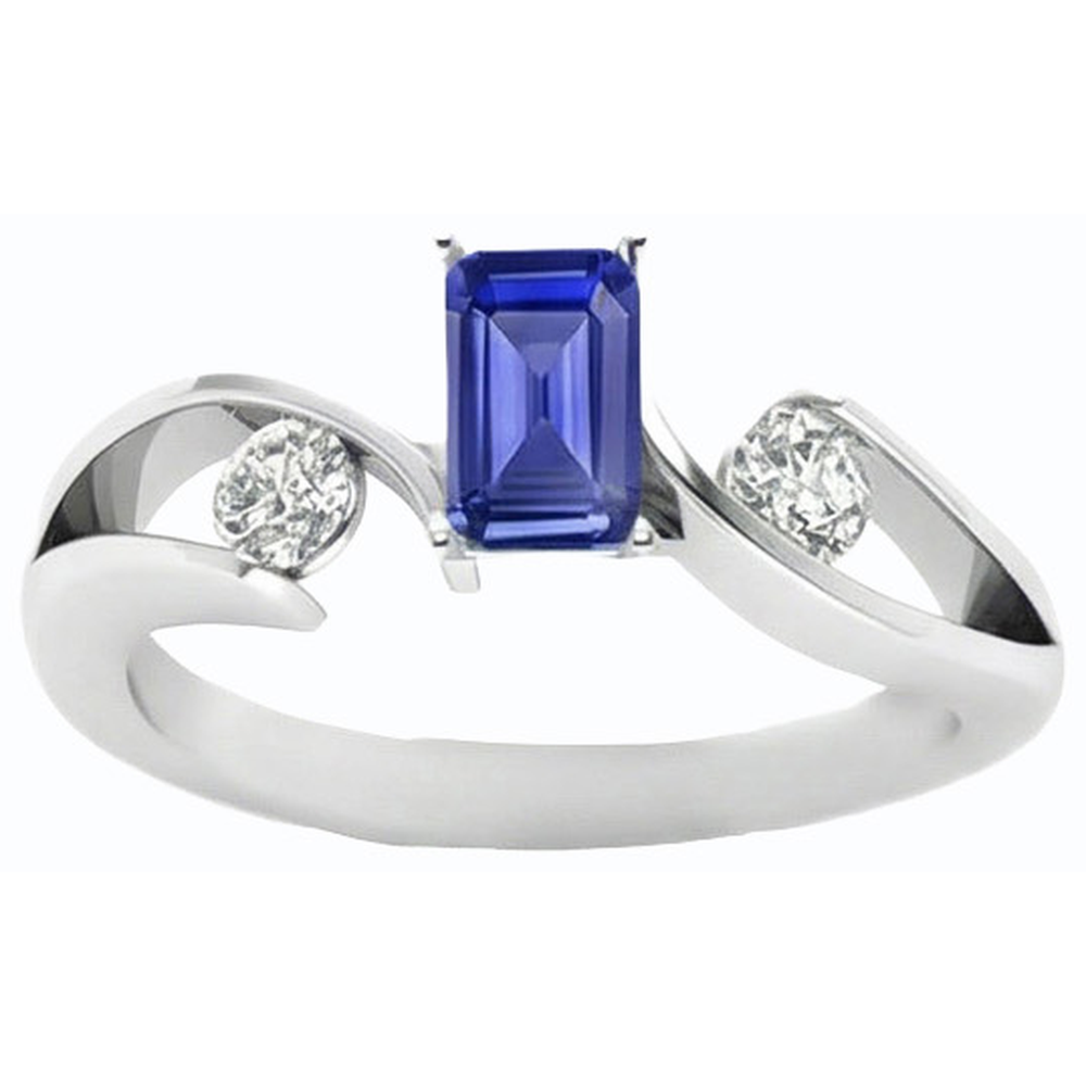 naturel diamant 1.75carats bague vue de dessus