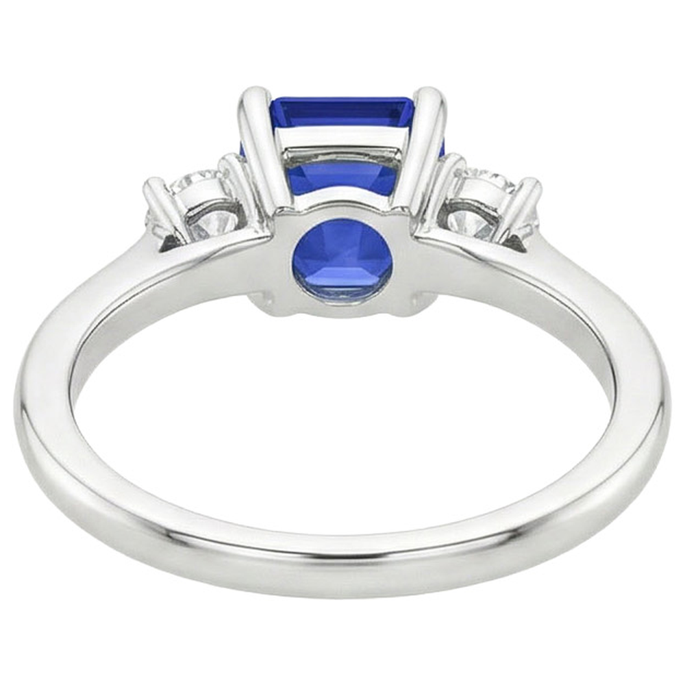 naturel round diamant 3.50carats bague détail rapproché