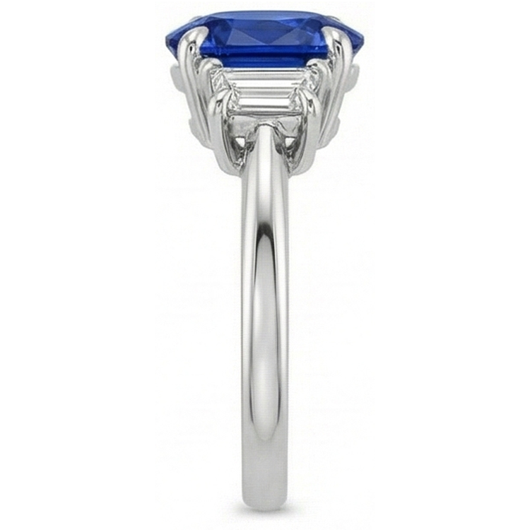Bague Trois Pierres Saphir 3 Carats