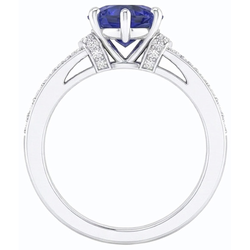 Bague Diamant Naturel 3.50 Carats