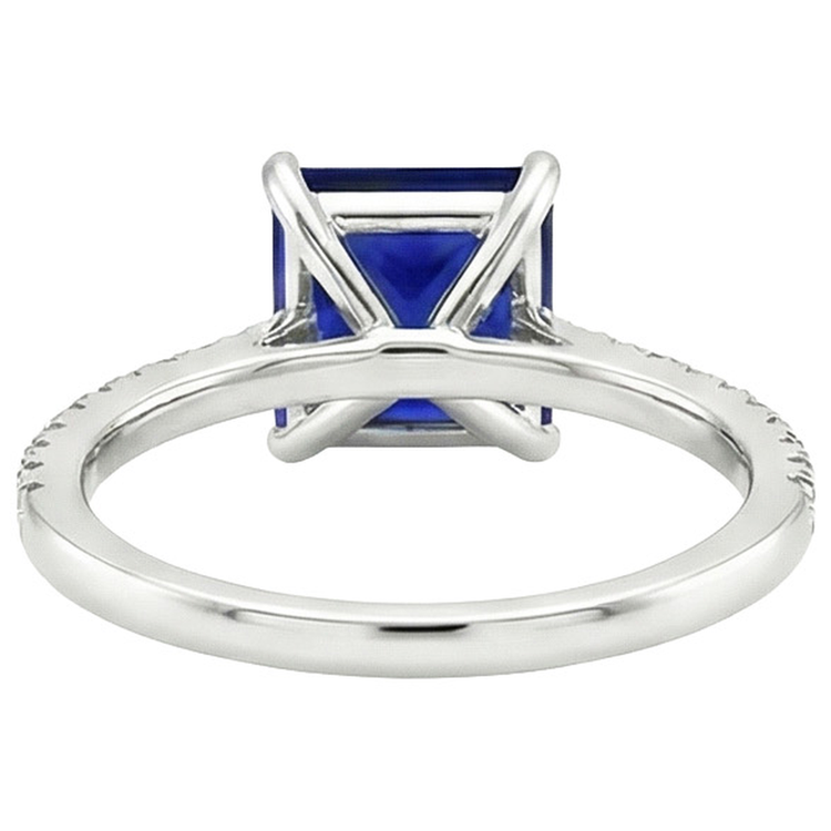 naturel diamant 5.5carats bague vue de dessus