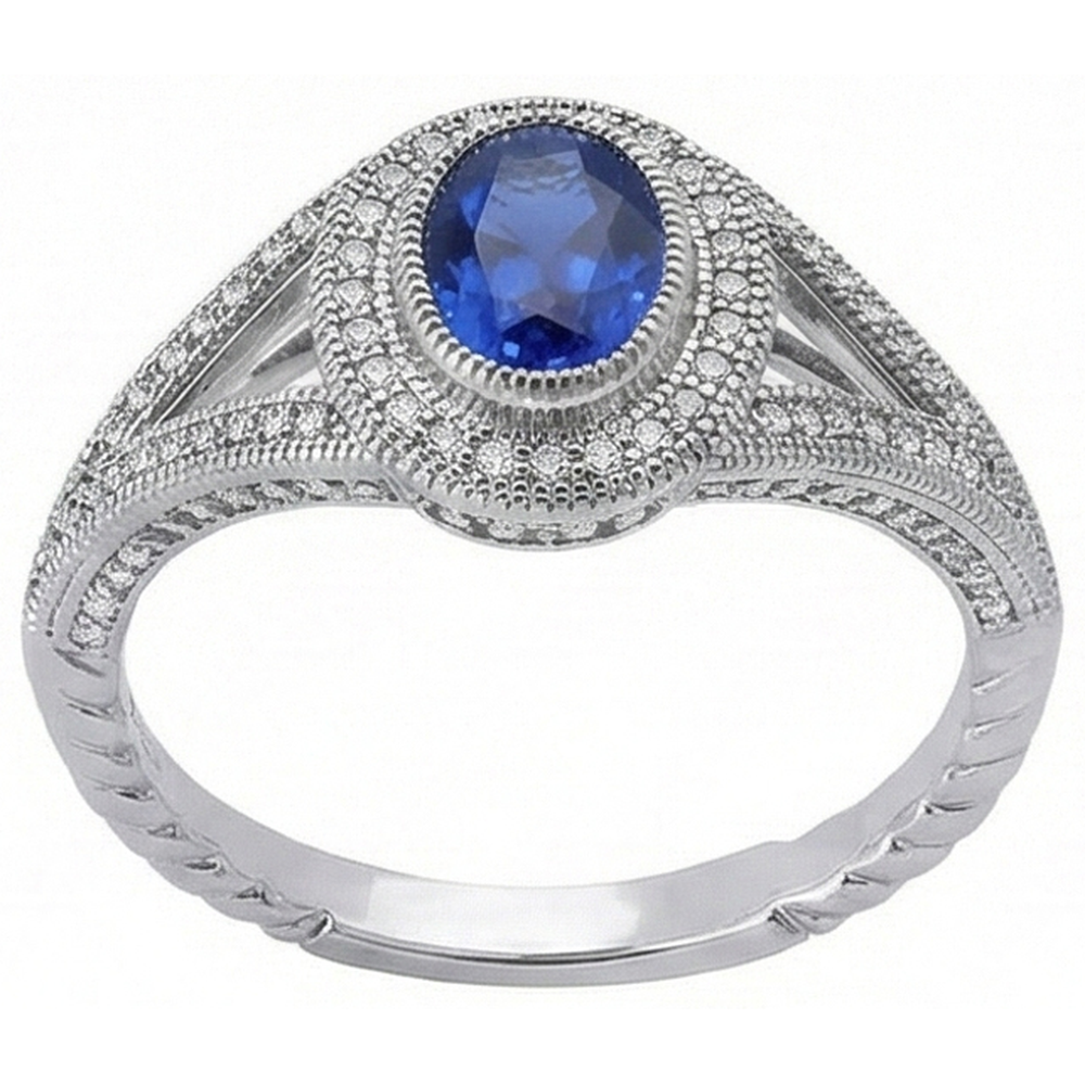 naturel round diamant 3.51carats bague détail rapproché