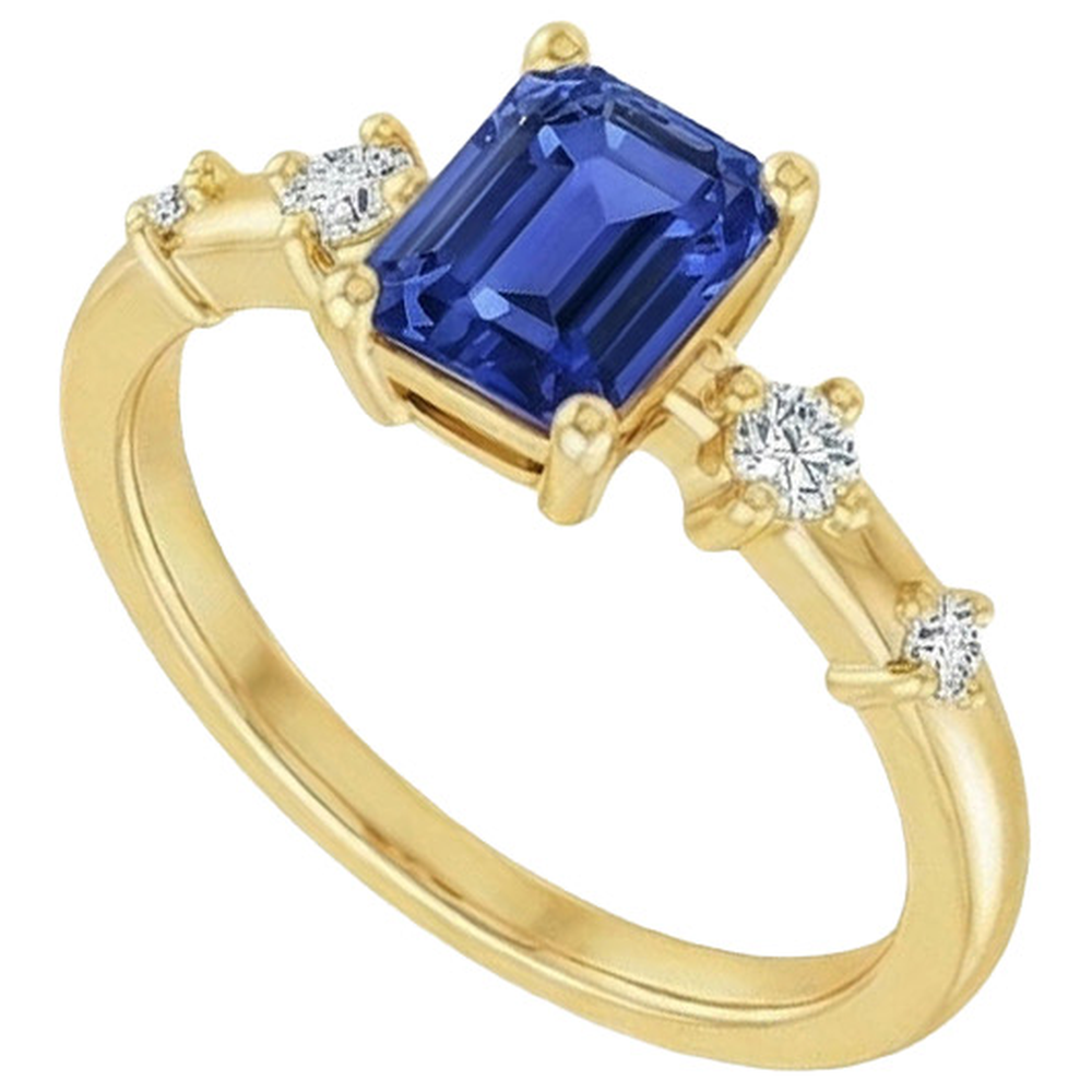 naturel diamant 3.50carats bague détail rapproché
