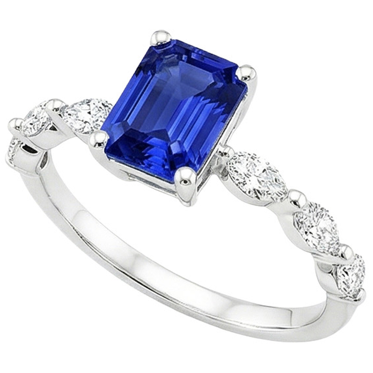 naturel marquise diamant 4.50carats bague détail rapproché