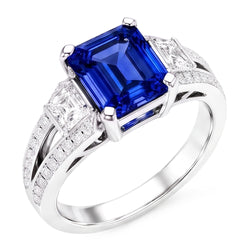 Bague de Fiançailles En Pierres Précieuses Du Sri Lanka