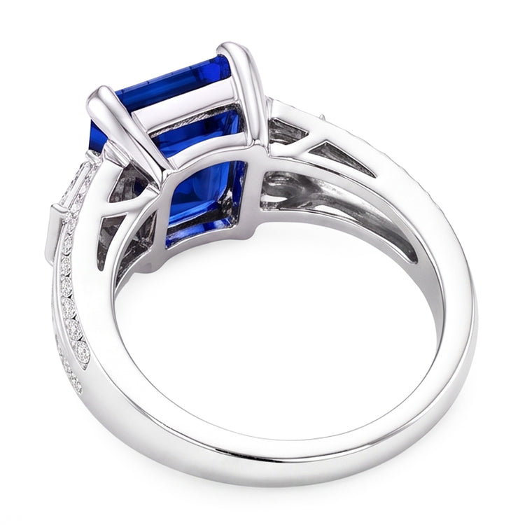 Bague de Fiançailles En Pierres Précieuses Du Sri Lanka