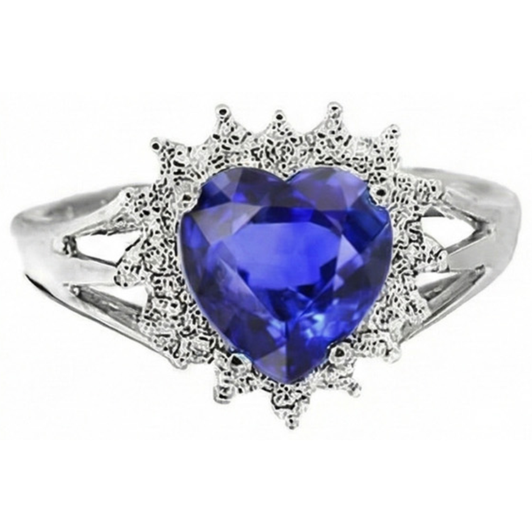 naturel diamant 7carats bague détail rapproché
