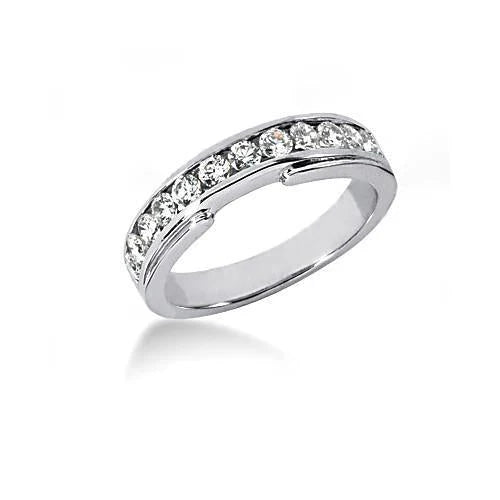 Bague de Fiançailles Fantaisie Réel Diamant 2.11 Carats Bijoux Or Blanc Neuf