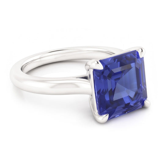 Bague de Fiançailles Femme Saphir 2 Carats