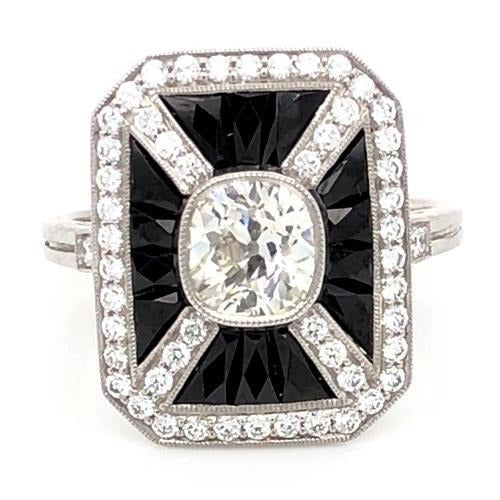 Bague de Fiançailles Halo Réel Diamant 5 Carats Forme Octogone