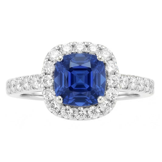 naturel round diamant 3.50carats bague angle de côté