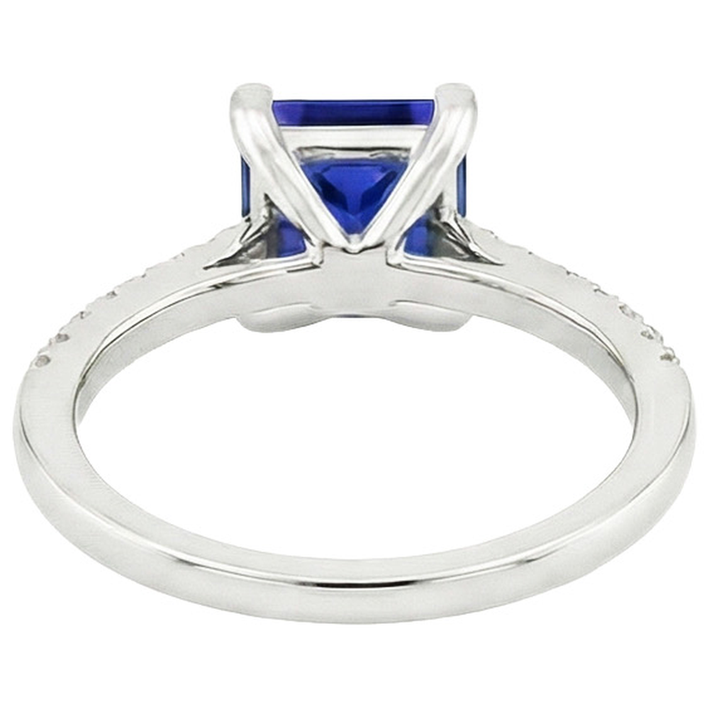 naturel diamant 5.25carats bague détail rapproché