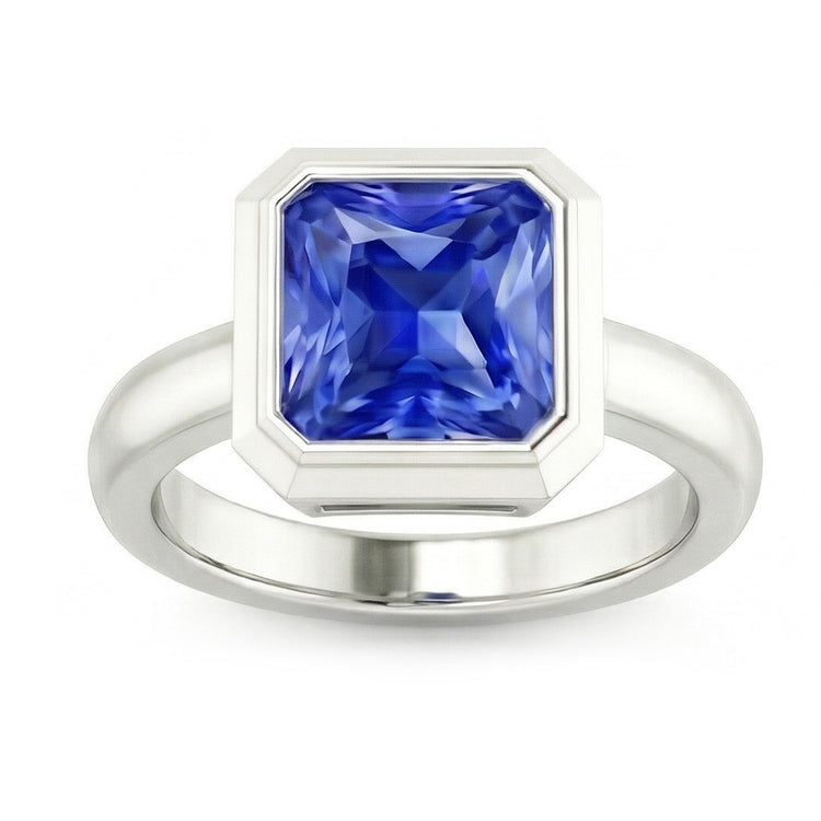 Bague de Fiançailles Saphir 3 Carats