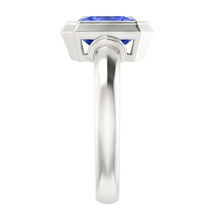 Bague de Fiançailles Saphir 3 Carats