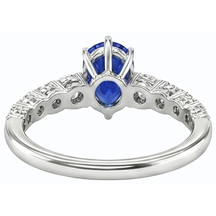 naturel pear diamant 3.50carats bague détail rapproché